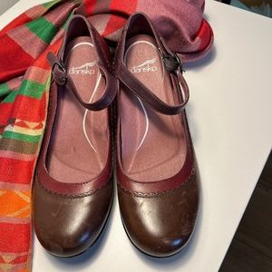 Dansko Cordovan Mary Janes